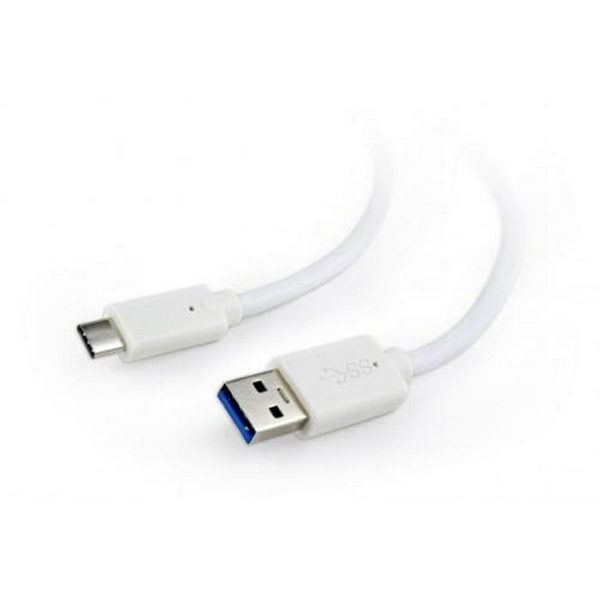 Кабель USB AM - Type-C, 1.8 м, White, Cablexpert, 3A (CCP-USB3-AMCM-6-W)