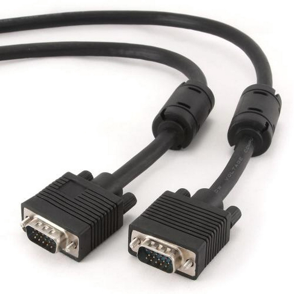 Кабель VGA (M) - VGA (M), 20 м, Black, Cablexpert (CC-PPVGA-20M-B)