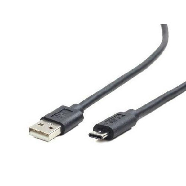 Кабель USB AM - Type-C, 1.8 м, Black, Cablexpert, 3A (CCP-USB2-AMCM-6)
