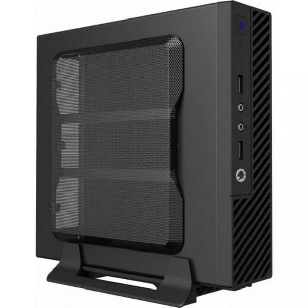 Корпус GameMax M100 Black, 60 Вт, Desktop, Mini ITX, 2хUSB 2.0, 200x55x200 мм, 0.6 мм, 0.9 кг (M100-M) - 7