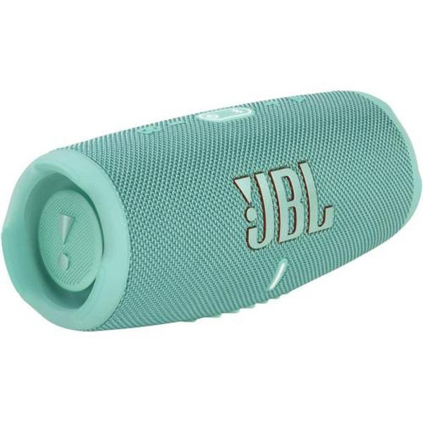 Колонка портативна 2.0 JBL Charge 5, Teal, 40 Вт (30Вт + 10Вт), Bluetooth 5.1, IP67, технологія "PartyBoost", USB Type-C, акумулятор 7500 mAh (JBLCHARGE5TEAL)