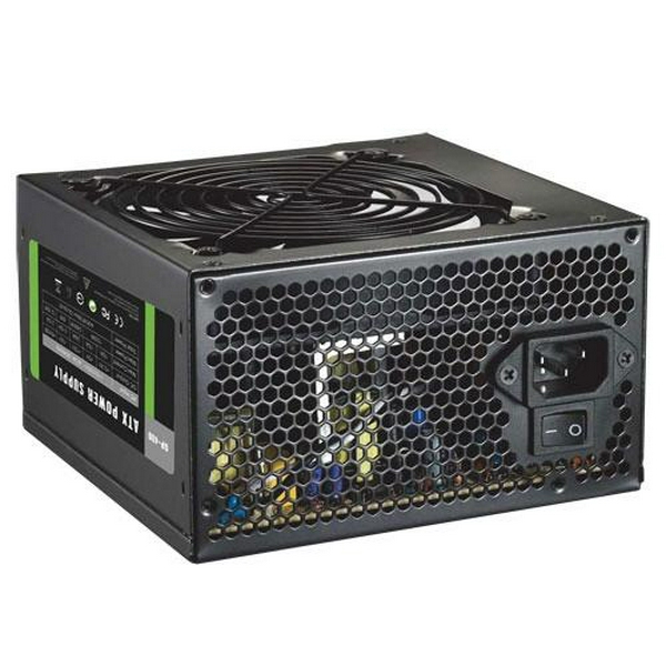 Блок живлення 450 Вт, GameMax GP-450, Black, 80+ Bronze, Active PFC, 12 см, 2xMolex / 4xSATA / 1x6+2-pin / 1x4+4-pin / 1x20+4-pin, захист OVP / UVP / SIP / OCP / OLP / OPP / SCP - 2