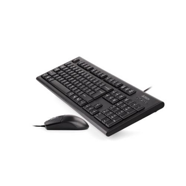 Комплект A4Tech KR-8572, Black, дротовий, USB