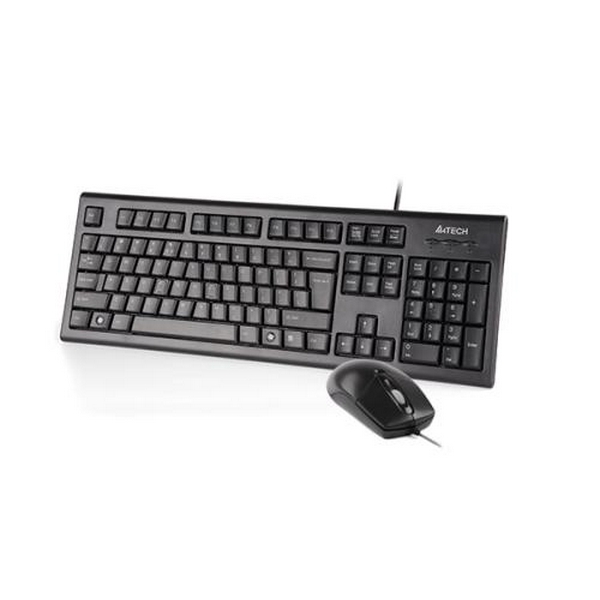 Комплект A4Tech KR-8572, Black, дротовий, USB - 2