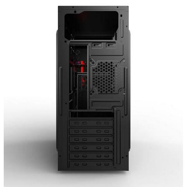 Корпус 2E ALFA Black, без БЖ, Mid Tower, для ATX / Micro ATX, 2xUSB 2.0, 1xUSB 3.0 (2E-E190-3U) - 3