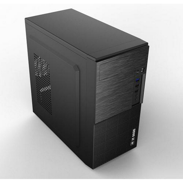 Корпус 2E BASIS Black, без БЖ, Mini Tower, для Micro ATX / Mini ITX, 1хUSB 3.0, 2хUSB 2.0, 188x361x360 мм, 2.31 кг (2E-RD860-3U) - 3