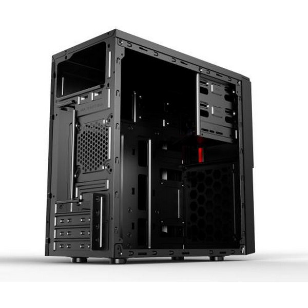 Корпус 2E BASIS Black, без БЖ, Mini Tower, для Micro ATX / Mini ITX, 1хUSB 3.0, 2хUSB 2.0, 188x361x360 мм, 2.31 кг (2E-RD860-3U) - 7
