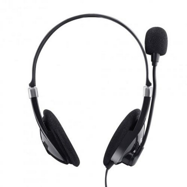 Навушники Gemix HP-120MV, Black, 2 x Mini jack (3.5мм), накладні, регулятор гучності, кабель 1.5 м - 2