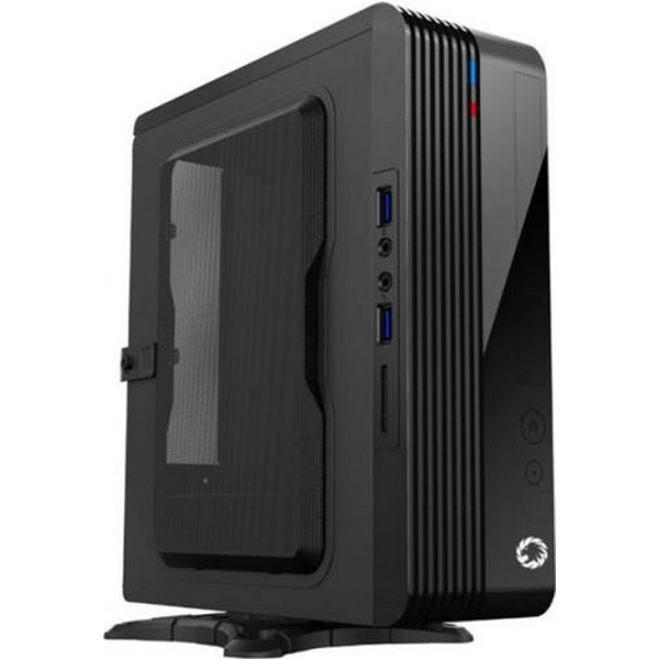 Корпус GameMax ST-103-2U3 Black, 300 Вт, Mini ITX, 2хUSB 3.0, 217x80x235 мм, 1.9 кг (ST103-2U3-300W)