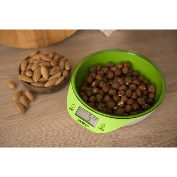 Ваги кухонні Ardesto SCK-900BGR макс. вага 5 кг, White/Green - 3