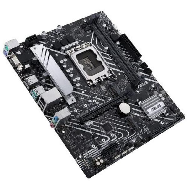 Мат.плата LGA1700, Asus PRIME H610M-A D4-CSM, H610, 2xDDR4, Int.Video(CPU), 4xSATA3, 2xM.2, 1xPCI-E 16x 4.0, 1xPCI-E 1x 3.0, 1xM.2 (Key E), ALC997, I225V, 3xUSB3.2/6xUSB2.0, VGA/HDMI/DP, MicroATX - 4