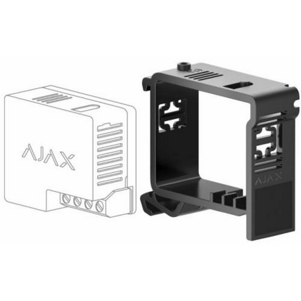 Тримач для фіксації Relay Ajax DIN Holder або WallSwitch на DIN-рейці