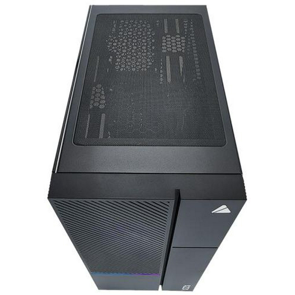 Корпус AZZA Iris 330 Black, без БЖ, Mid Tower, для ATX / Micro ATX / Mini ITX, 2хUSB 2.0, 1хUSB 3.0, 2x120 мм ARGB Fan (CSAZ-330) - 3