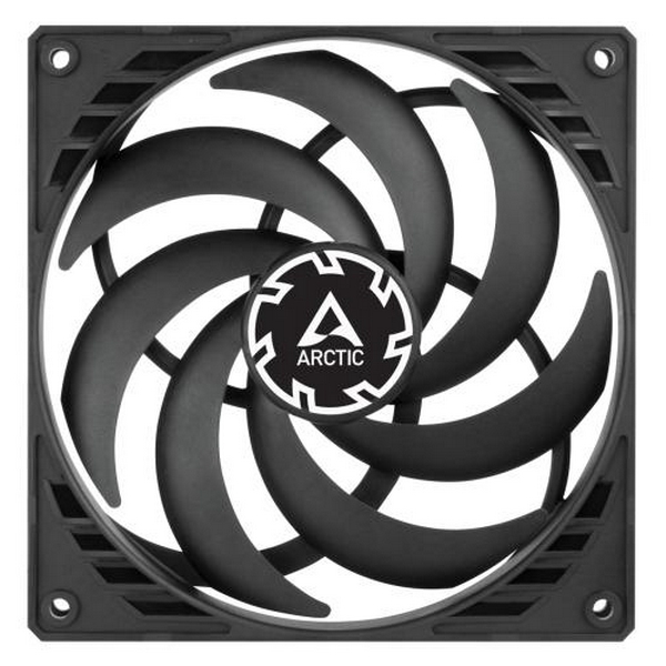 Вентилятор 140 мм, Arctic P14 Slim PWM PST, Black, 140х140х16 мм, PWM, 150-1800 об/хв, 4-pin, гідравлічний підшипник (ACFAN00268A) - 2
