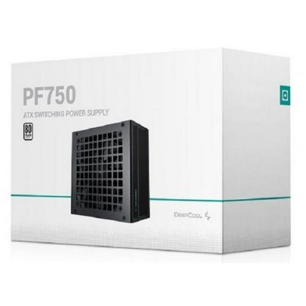 Блок живлення 750 Вт, Deepcool PF750, Black, 80+ Standard, Active PFC, 12 см, 2xMolex / 6xSATA / 4x6+2-pin / 2x4+4-pin / 20+4-pin, захист: OPP/OVP/SCP/UVP, ATX12V V2.4 (R-PF750D-HA0B-EU) - 8