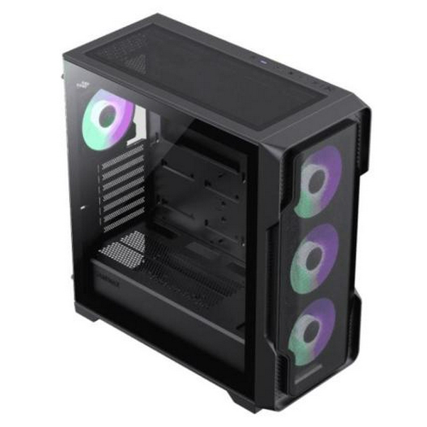 Корпус GameMax Siege BK Black, без БЖ, Mid Tower, EATX / ATX / Micro ATX / Mini-ITX, 1хUSB 3.0, 2хUSB 2.0, 4x120 мм АRGB, 465x210x485 мм, 0.6 мм - 3