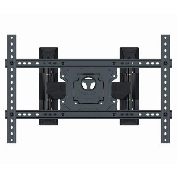 Настінне кріплення LCD/Plasma TV 32-75" Gembird WM-75ST-02 чорне, навантаження: до 45 кг, нахил: до -5°/+8°, поворот: ±50°, відступ від стіни 55-490мм, VESA 600x400 мм