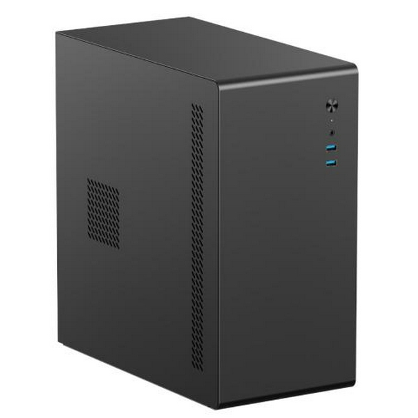 Корпус GameMax A200-BK-NP Black, без БЖ, Mini Tower, Micro ATX / Mini ITX, 2xUSB 3.0 - 2