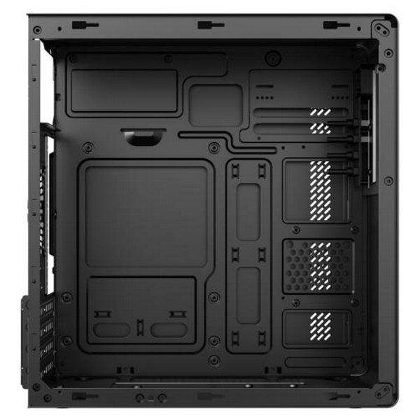 Корпус GameMax A200-BK-500B Black, 500 Вт, Mini Tower, Micro ATX / Mini ITX, 2xUSB 3.0 - 6