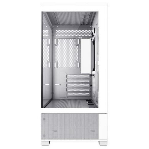 Корпус GameMax Vista MW White, без БЖ, Mid Tower, Micro ATX / Mini-ITX, 2xUSB 2.0, 1xUSB 3.0, 485x210x433 мм, 0.6 мм, 7.45 кг - 4