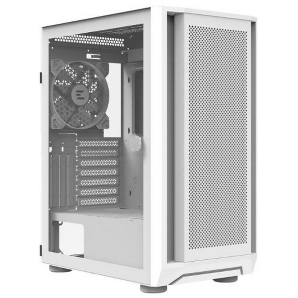 Корпус Zalman i6, White, Mid Tower, без БЖ, для E-ATX / ATX / Micro ATX / Mini ITX, 1xType-C / 1xUSB 3.0 / 1xUSB 2.0, макс. CPU - 180 мм / VGA - 355 мм, 4x140 мм RGB, бічна панель із загартованого скла - 7