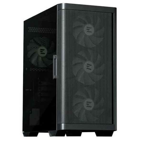 Корпус Zalman M4, Black, Mini Tower, без БЖ, для Micro ATX / Mini ITX, 2xUSB 3.0 / 1xUSB 2.0, макс. CPU - 157 мм / VGA - 320 мм, 4x120 мм LED, бічна панель із загартованого скла - 2