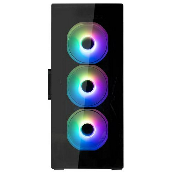Корпус Zalman i3 NEO TG, Black, Mid Tower, без БЖ, для ATX / Micro ATX / Mini ITX, 2xUSB 3.0 / 1xUSB 2.0, макс. CPU - 162 мм / VGA - 355 мм, 4x120 мм ARGB, бічна панель із загартованого скла - 2