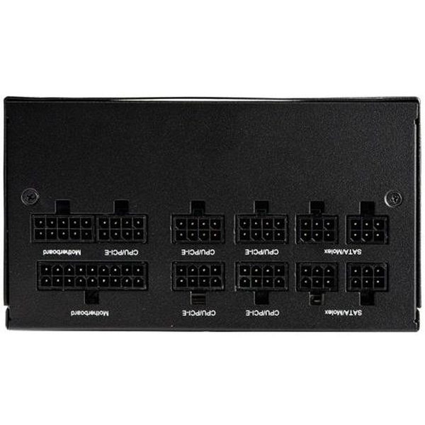 Блок живлення 650 Вт, Chieftec PowerUP, Black, модульний, 80+ Gold, Active PFC, 120 мм, 3xMolex / 9xSATA / 2x6+2-pin / 2x4+4-pin / 1x20+4-pin, захист AFC/OCP/OPP/OTP/OVP/SCP/SIP/UVP, ATX 12V 2.53 (GPX-650FC) - 4