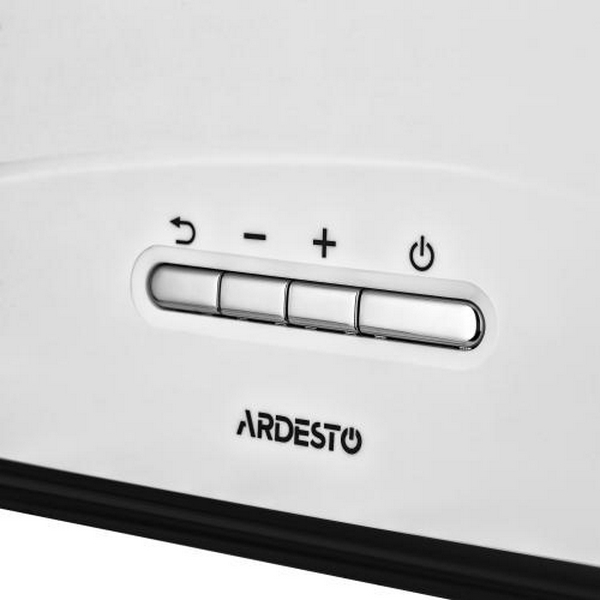 М'ясорубка Ardesto MGA-2300J, White/Silver, 1750Вт, 3 диски, 2кг/хв, тертка/шатківниця, насадки домашніх ковбасок та кеббе, для картоплі, реверс - 5