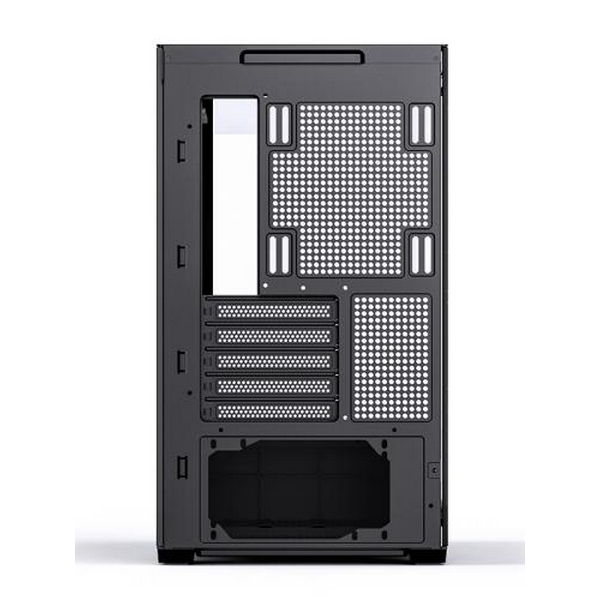 Корпус Jonsbo D300, Black, без БЖ, Mini Tower, для Micro ATX / Mini ITX, 1xType-C / 2xUSB 3.0, макс. CPU - 180 мм / VGA - 430 мм, бічна та передня панель із загартованого скла - 7