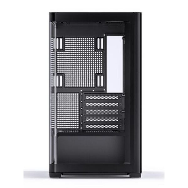 Корпус Jonsbo D300, Black, без БЖ, Mini Tower, для Micro ATX / Mini ITX, 1xType-C / 2xUSB 3.0, макс. CPU - 180 мм / VGA - 430 мм, бічна та передня панель із загартованого скла - 8