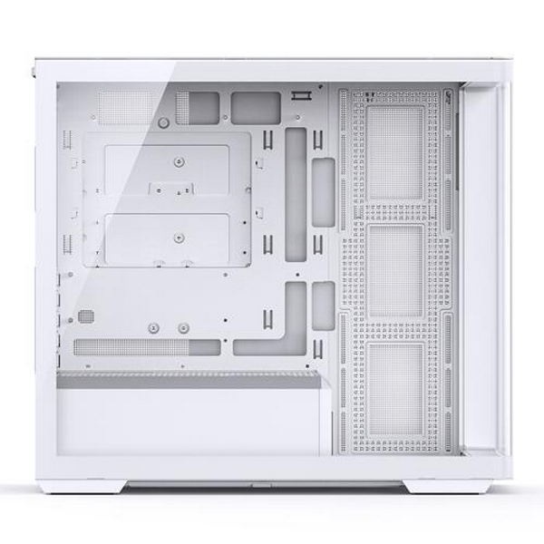 Корпус Jonsbo D300, White, без БЖ, Mini Tower, для Micro ATX / Mini ITX, 1xType-C / 2xUSB 3.0, макс. CPU - 180 мм / VGA - 430 мм, бічна та передня панель із загартованого скла - 6