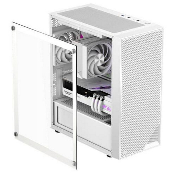 Корпус PcCooler C3 B310, White, Mini Tower, без БЖ, для Micro ATX / Mini ITX, 1xUSB 3.0 / 2xUSB 2.0, макс. CPU - 160 мм / GPU - 340 мм - 7
