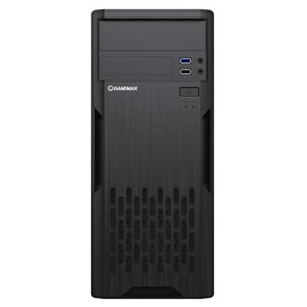 Корпус GameMax ET-210-NP-2U3 Black, без БЖ, Midi Tower, ATX / Micro ATX / Mini ITX, 2хUSB 3.0, 370x175x410 мм - 2