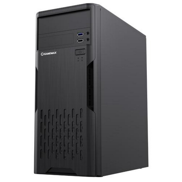 Корпус GameMax ET-210-NP-2U3 Black, без БЖ, Midi Tower, ATX / Micro ATX / Mini ITX, 2хUSB 3.0, 370x175x410 мм - 3
