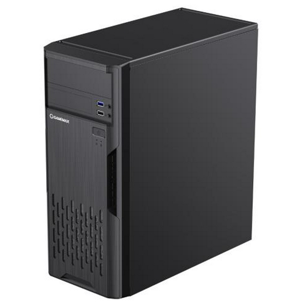Корпус GameMax ET-210-NP-2U3 Black, без БЖ, Midi Tower, ATX / Micro ATX / Mini ITX, 2хUSB 3.0, 370x175x410 мм - 5