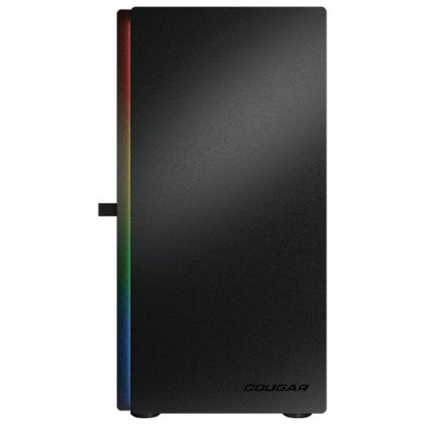 Корпус Cougar Purity RGB Black, без БЖ, Micro ATX / Mini ITX, USB 3.0 x2, USB 2.0 x1, RGB підсвічування, 1x120 ARGB, загартоване скло, 200x392x360 мм - 2