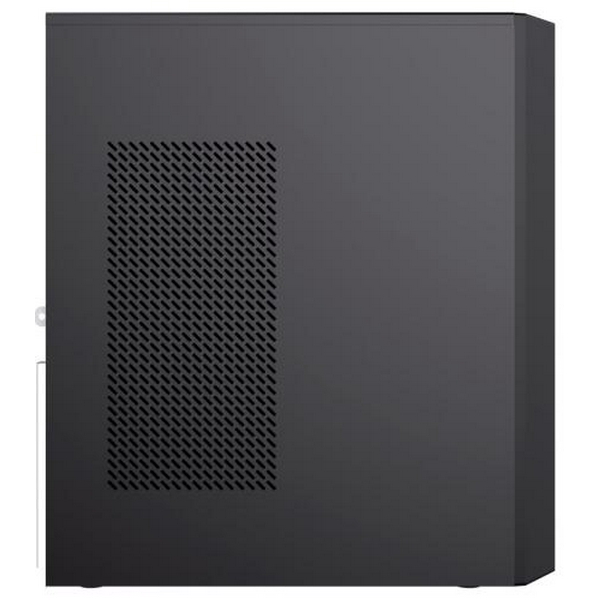 Корпус GameMax ET-214-NP 2U3-TYC Black, без БЖ, Midi Tower, ATX / Micro ATX / Mini ITX, 1хUSB-C 3.0, 370x175x410 мм - 5