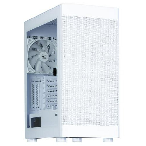Корпус Zalman i4 TG, White, Mid Tower, без БЖ, для ATX / Micro ATX / Mini ITX, 2xUSB 3.0 / 1xUSB 2.0, макс. CPU - 170 мм / VGA - 320 мм, 4x140 мм RGB, бічна панель із загартованого скла - 3