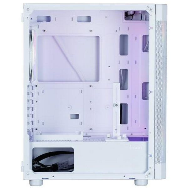 Корпус Zalman i4 TG, White, Mid Tower, без БЖ, для ATX / Micro ATX / Mini ITX, 2xUSB 3.0 / 1xUSB 2.0, макс. CPU - 170 мм / VGA - 320 мм, 4x140 мм RGB, бічна панель із загартованого скла - 5