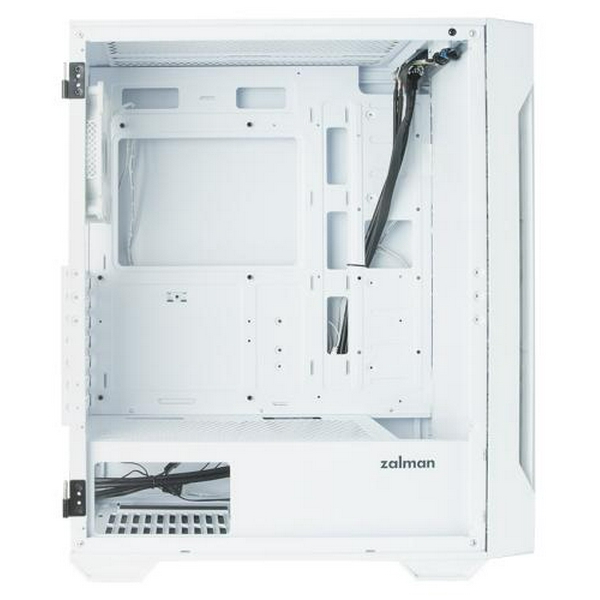 Корпус Zalman i3 NEO TG, White, Mid Tower, без БЖ, для ATX / Micro ATX / Mini ITX, 2xUSB 3.0 / 1xUSB 2.0, макс. CPU - 162 мм / VGA - 355 мм, 4x120 мм ARGB, бічна панель із загартованого скла - 6