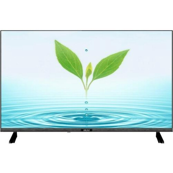 Телевізор 40" Akai AK40FHD22W, LED Full HD 1920x1280, 60 Гц, Smart TV, WebOS, голос, DVB-T2/C, 3xHDMI, 2xUSB, VESA 100x100