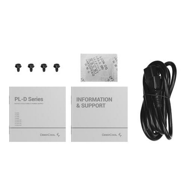 Блок живлення 650 Вт, Deepcool PL650D, Black, 80+ Bronze, Active PFC, 12 см HYB, 2xMolex / 6xSATA / 1x16-pin / 3x6+2-pin / 2x4+4-pin / 1x20+4-pin, захист OPP/OVP/SCP/OTP/OCP/UVP/SIP/NLO, ATX12V V3.0 (R-PL650D-FC0B-EU-V2)) - 7