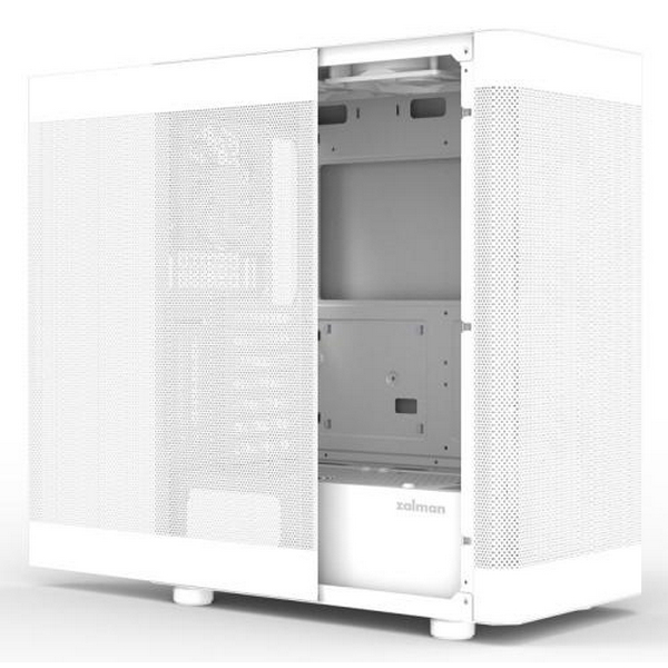 Корпус Zalman i4, White, Mid Tower, без БЖ, для ATX / Micro ATX / Mini ITX, 2xUSB 3.0 / 1xUSB 2.0, макс. CPU - 170 мм / VGA - 320 мм, 6x120 мм - 7