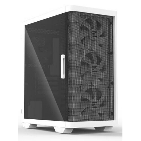 Корпус Zalman M4, White, Mini Tower, без БЖ, для Micro ATX / Mini ITX, 2xUSB 3.0 / 1xUSB 2.0, макс. CPU - 157 мм / VGA - 320 мм, 4x120 мм LED, бічна панель із загартованого скла - 2