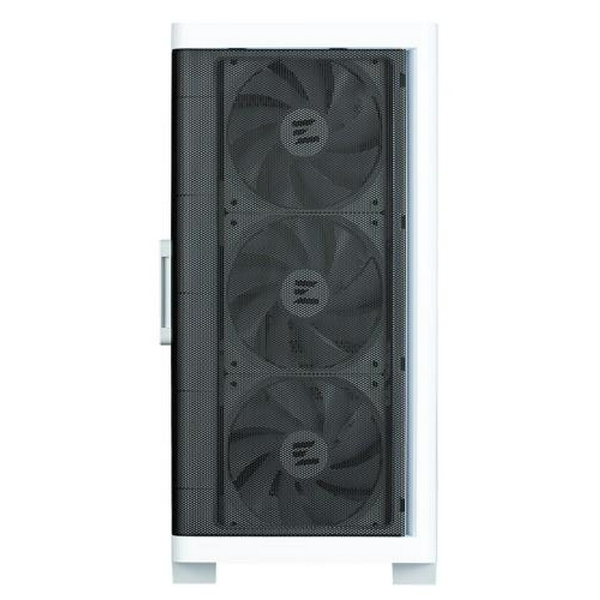 Корпус Zalman M4, White, Mini Tower, без БЖ, для Micro ATX / Mini ITX, 2xUSB 3.0 / 1xUSB 2.0, макс. CPU - 157 мм / VGA - 320 мм, 4x120 мм LED, бічна панель із загартованого скла - 3