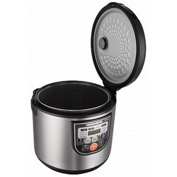 Мультиварка Redmond RMC-M22 Black, 860W, чаша 5л, дисплей, програм 10, керамічне покриття, кнопкове керування - 2