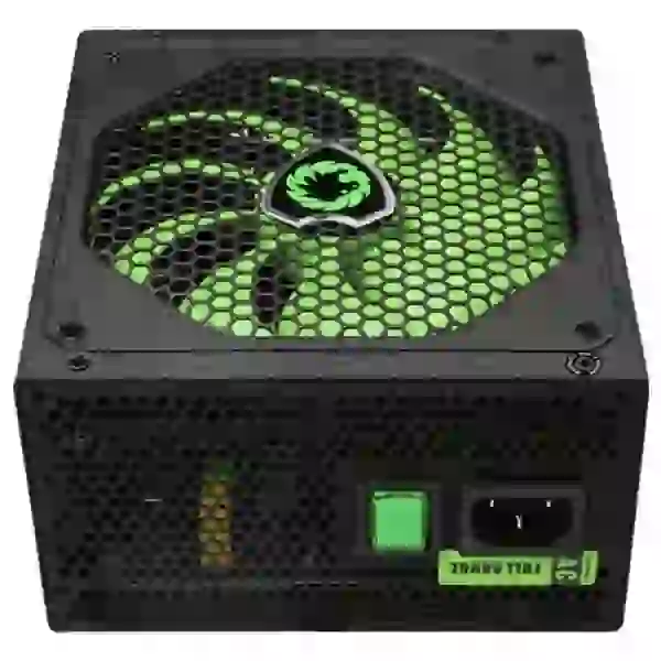 Блок живлення 700 Вт, GameMax GM-700, Black, напівмодульний, 80+ Bronze, Active PFC, 14 см, 3xMolex / 6xSATA / 2x6+2-pin / 1x4+4-pin / 1x20+4-pin, захист OVP / UVP / OCP / OLP / OPP / SCP - 5