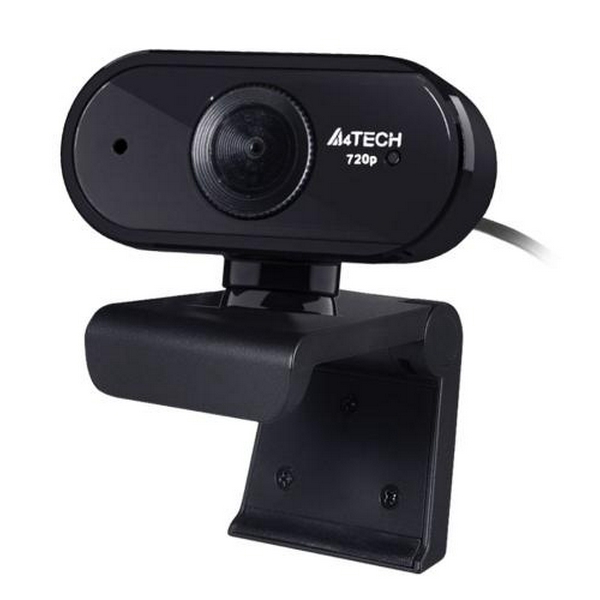Веб-камера A4Tech PK-825P, Black, 1280x720 / 30 fps, мікрофон, фіксований фокус, кут огляду 70°, USB 2.0
