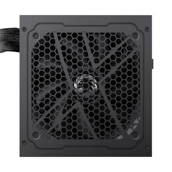 Блок живлення 700 Вт, GameMax GX-700, Black, 80+ Gold, 12 см, 3xMolex / 6xSATA / 4x6+2-pin / 2x4+4-pin / 1x20+4-pin, захист OVP / OPP / OCP / SCP / OTP / UVLO - 7